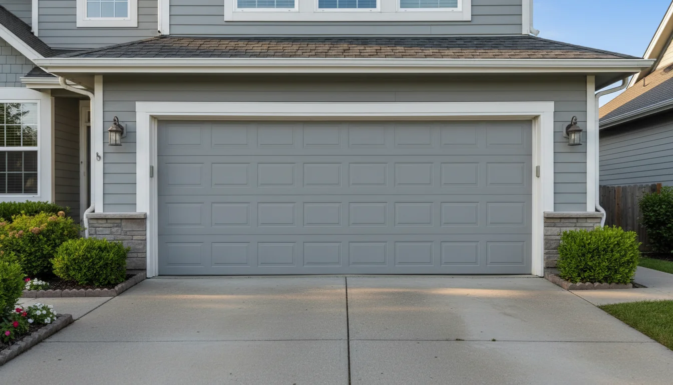 Insulated Garage Door supplied and installed by Royal Garage Doors