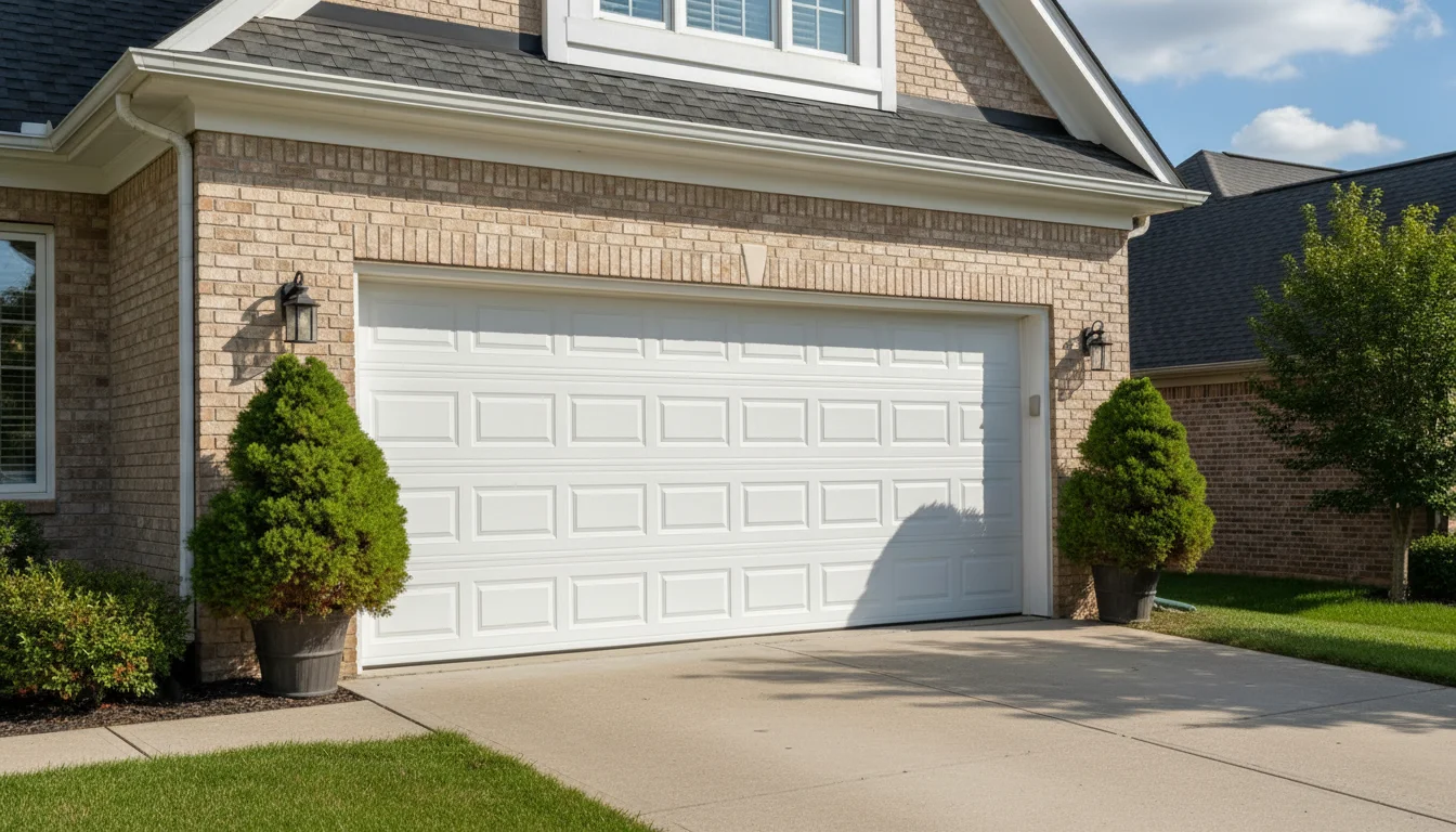 Steel Garage Door supplied and installed by Royal Garage Doors