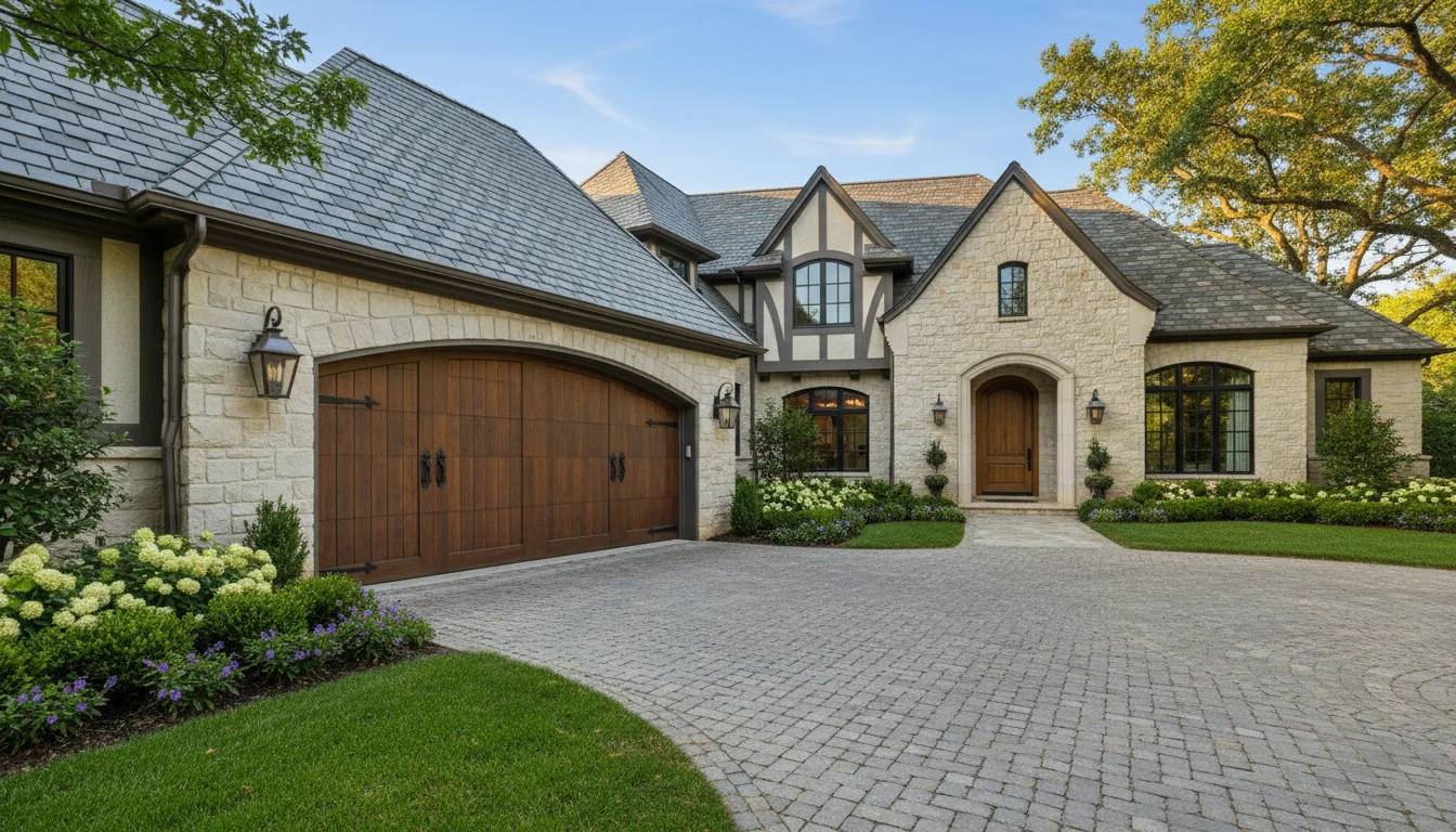 Wood Garage Door supplied and installed by Royal Garage Doors