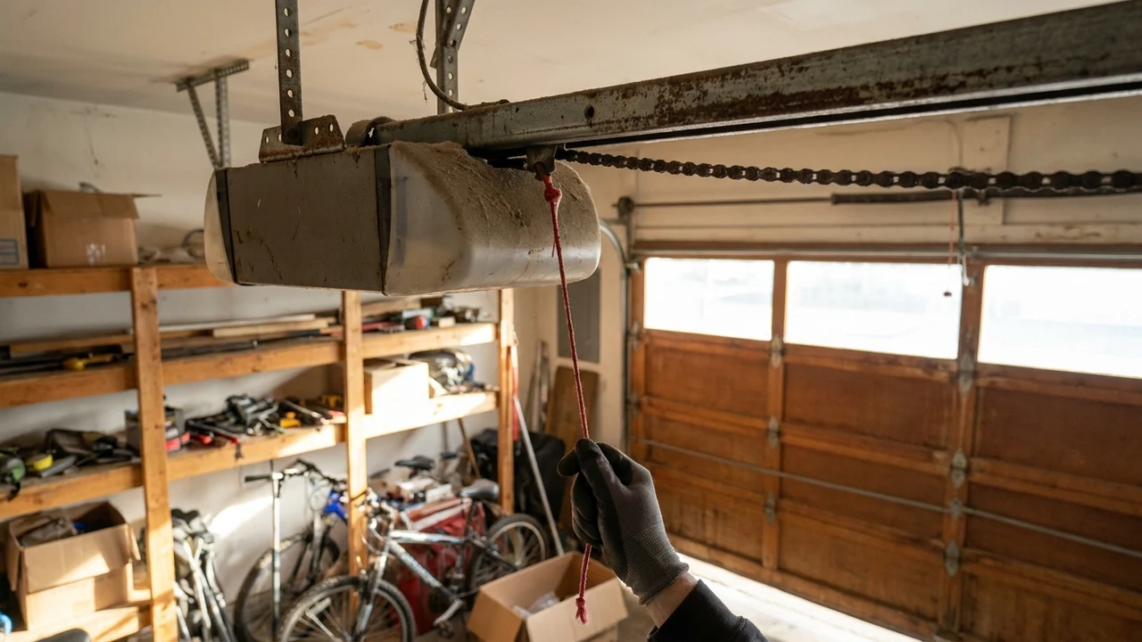 Garage Door Maintenance for a Newly Purchased Older Home