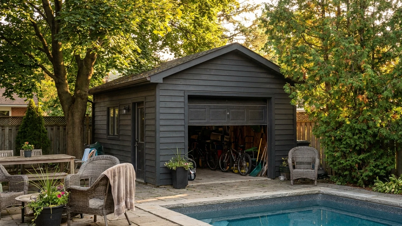 Garage Doors for Pool Houses and Detached Studios