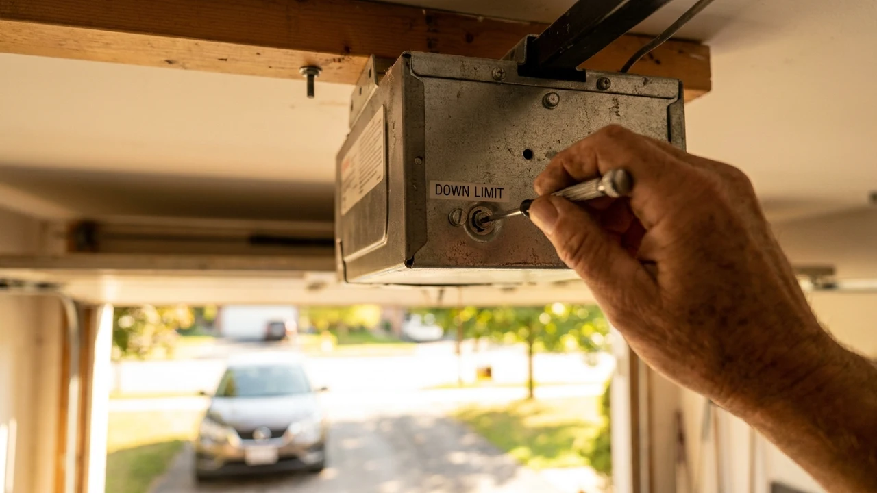 How to Adjust Garage Door Opener Travel Limits — Royal Garage Doors