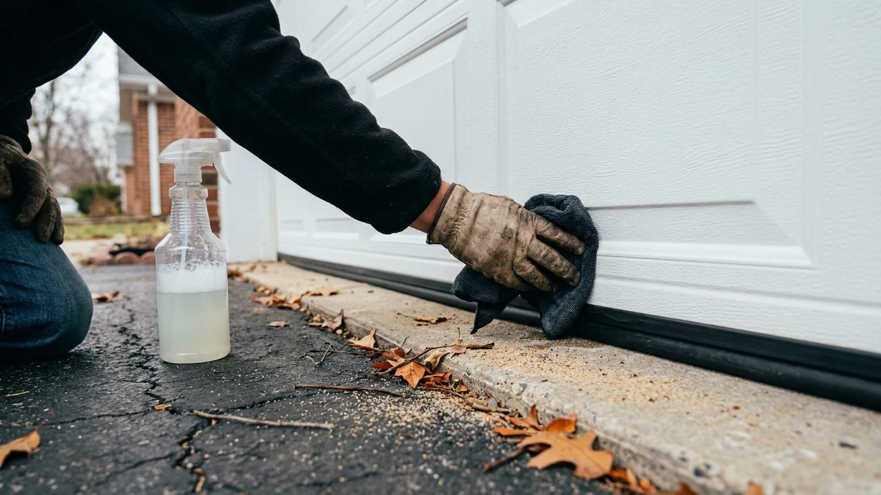 How to Clean and Maintain Garage Door Weatherstripping — Royal Garage Doors