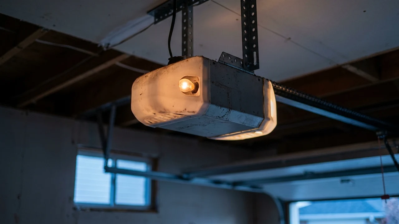 Why Your Garage Door Opener Light Won't Turn Off